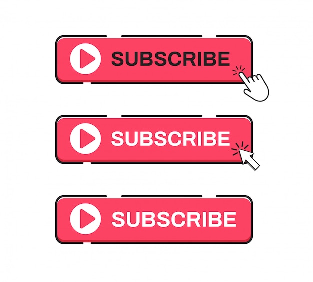 Subscribe button icon.
