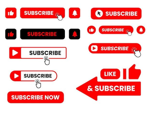Subscribe Button Pack
