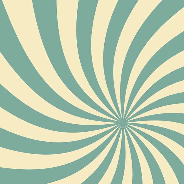 Sunlight retro horizontal background Pale blue and beige color burst background
