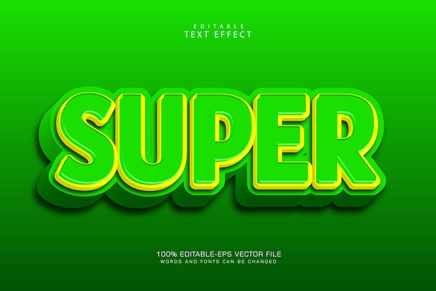 super editable text effect 3 dimension emboss modern style