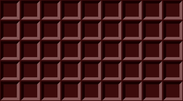 sweet chocolate background wit minimalist style