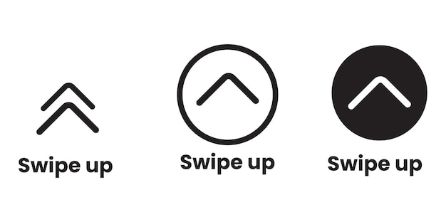 swipe icon on transparent background.