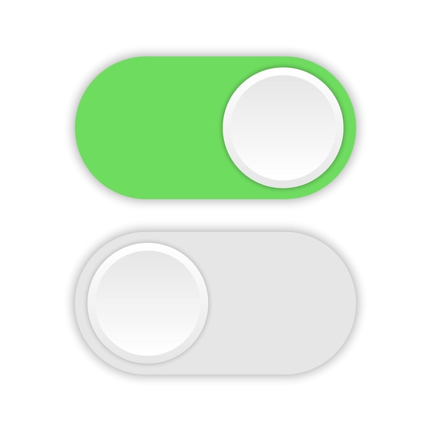Switch toggle buttons