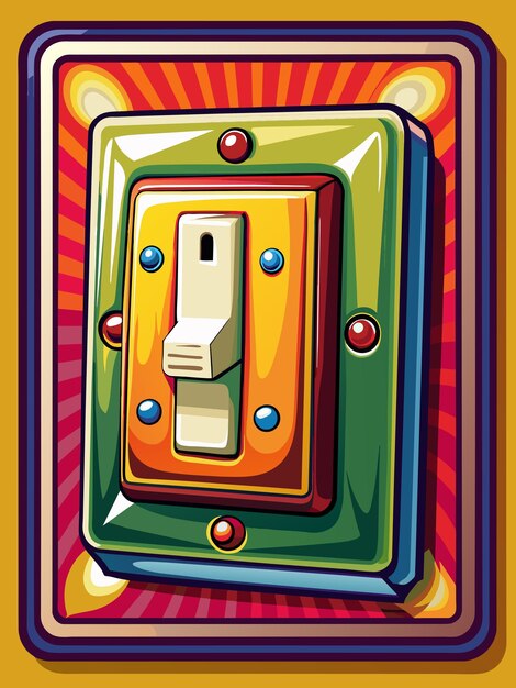 switch vector graphics illustration EPS source file format lossless scaling icon design
