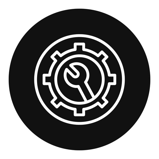 system testing icon vector image can be used for quality assurance