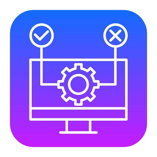 System Testing Icon