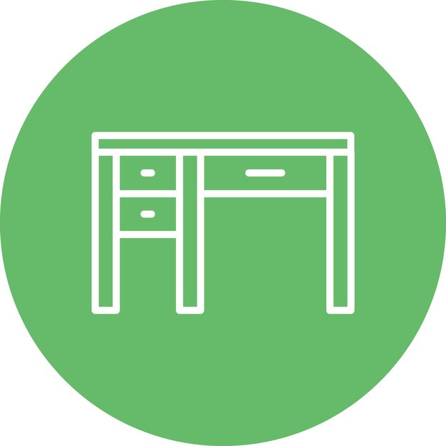 Table Vector Illustration Style