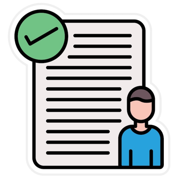 Task Based User Testing icon vector image Can be used for UX and UI