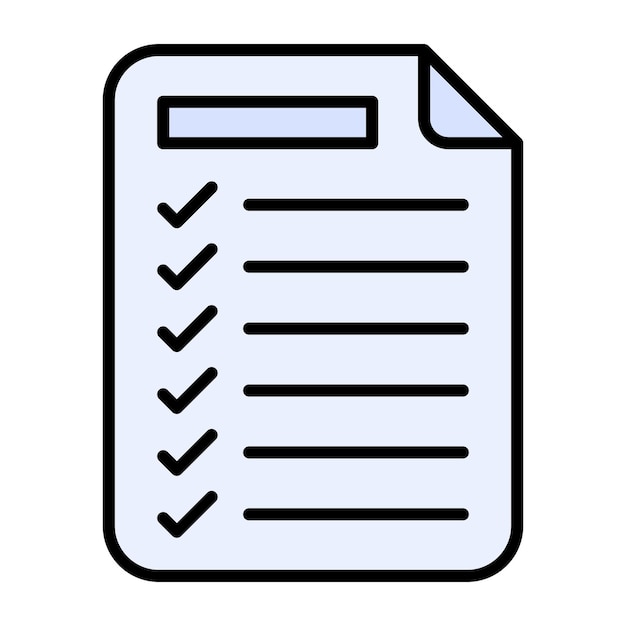 Task List Flat Illustration