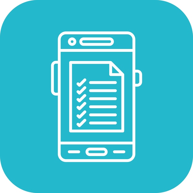 task list icon vector image can be used for mobile app development