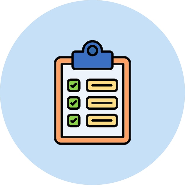 Task Planning Flat Illustration