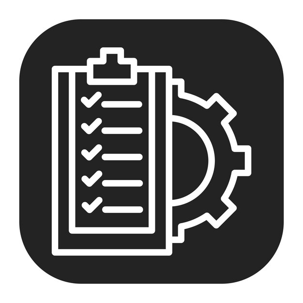 Task Scheduling icon vector image Can be used for Operations Management