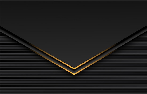 Tech black background with contrast Orange yellow stripes.
