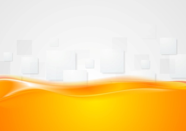 Tech wavy abstract background