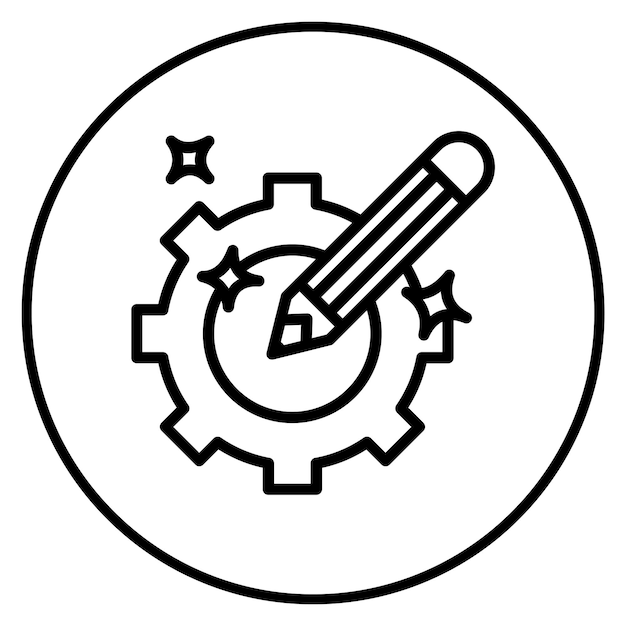 Technical Design icon vector image Can be used for Engineer in Mechanics