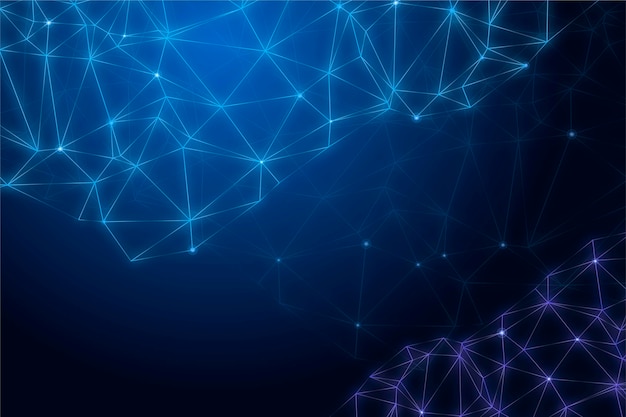 technology background gradient connection