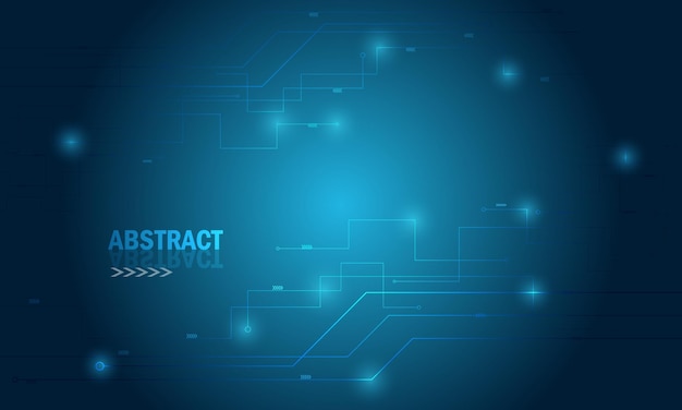 technology background. neon effect. circuit board concept. hi-tech digital technology.