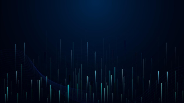 technology background with hitech digital data connection system and computer electronic design
