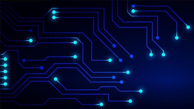 Technology background with hitech digital data
