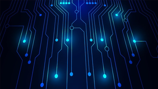 technology background with hitech digital data