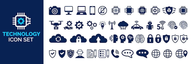 Technology Icon Set