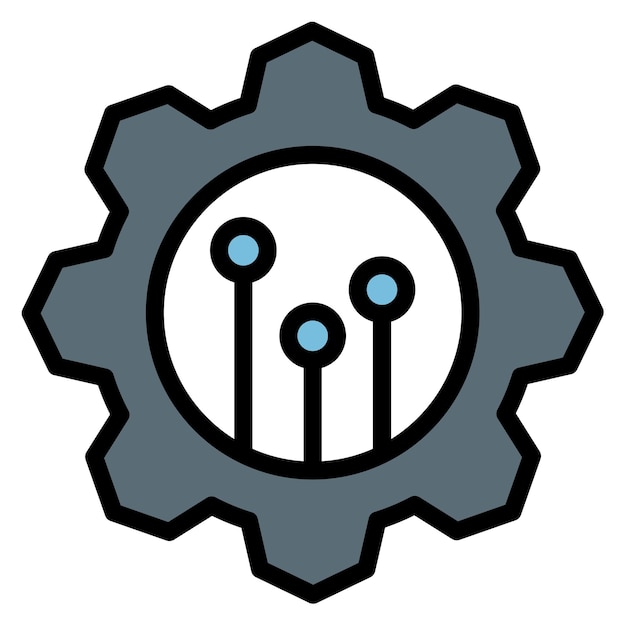 technology icon vector image can be used for generation gap