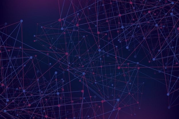 technology network connection digital background