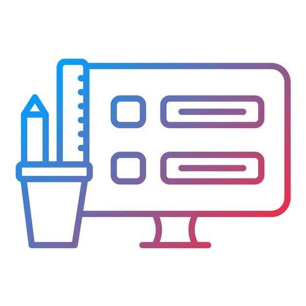 test cases icon vector image can be used for computer programming