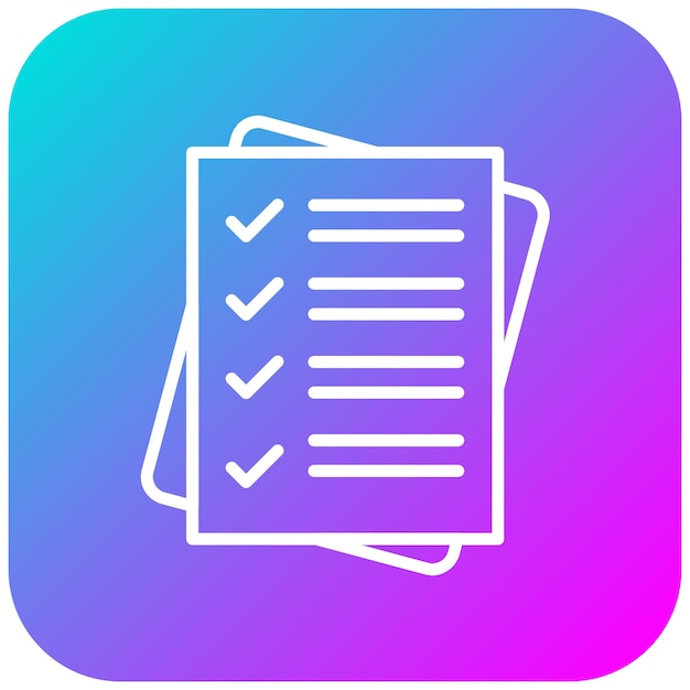 Test Plan vector icon Can be used for Quality Assurance iconset