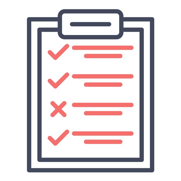 testing report vector illustration style