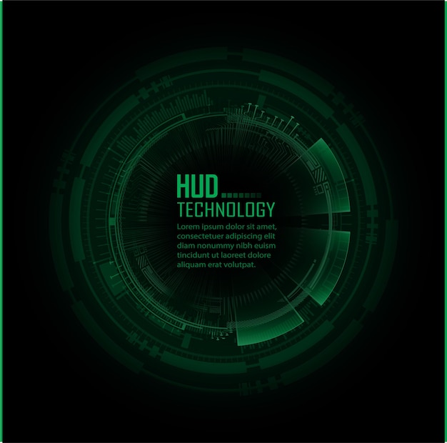 text cyber circuit future technology concept background