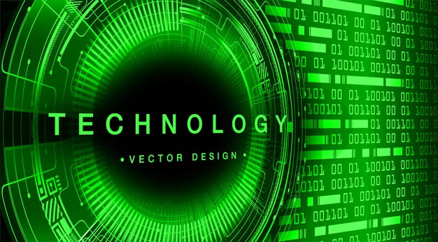 text cyber circuit future technology concept background
