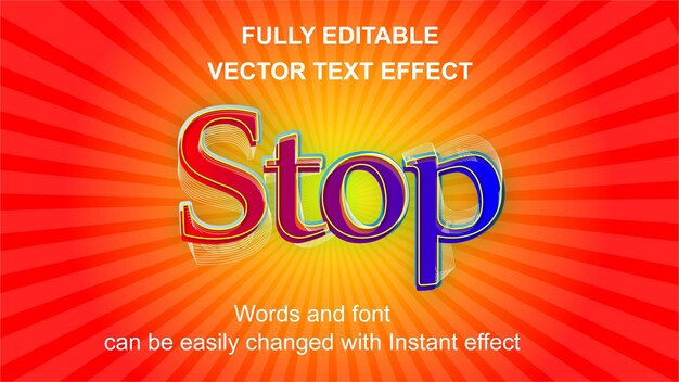 text effect 3d design