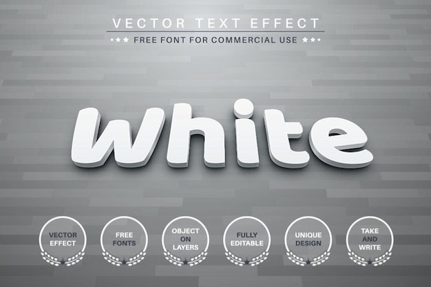 Text Effect Font Style