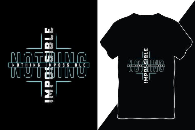 Text Effect TShirt Design Vector