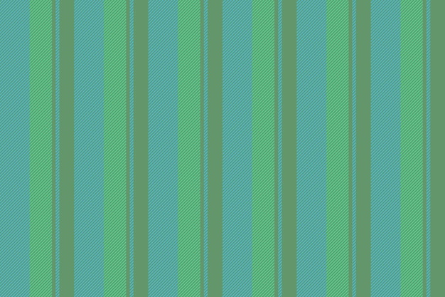 Textile vertical texture of lines stripe fabric with a seamless pattern vector background in green and cyan colors