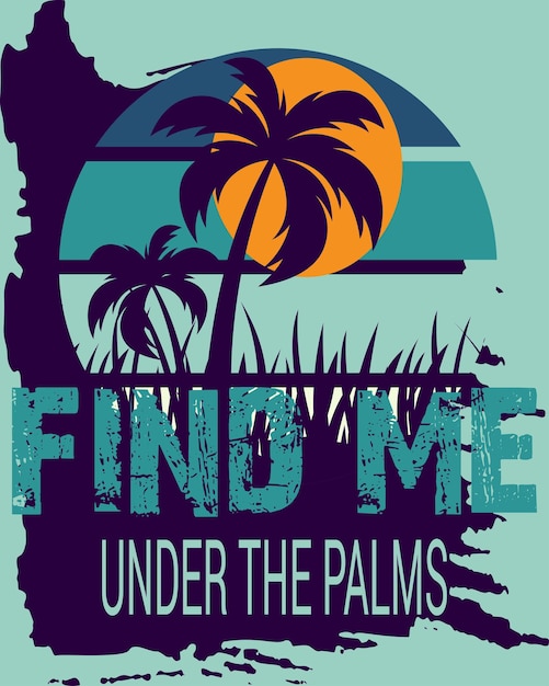 the beach is my happy place summer beach tshirt design vector template