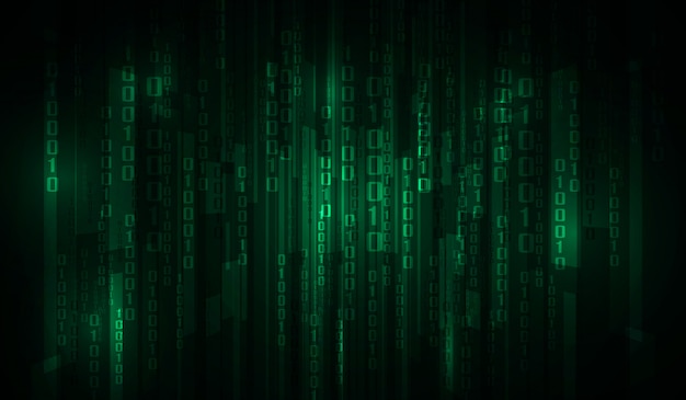 The Matrix binary code