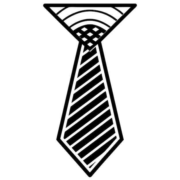 the tie icon design in vector format