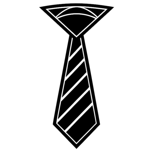 the tie icon design in vector format