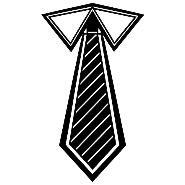 the tie icon design in vector format