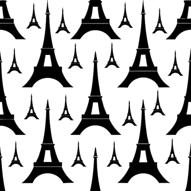 the towers of paris are all over the place