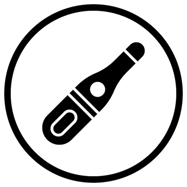 Thermometer Vector Icon Design Illustration