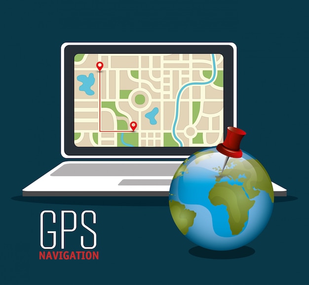 thiết kế điều hướng gps