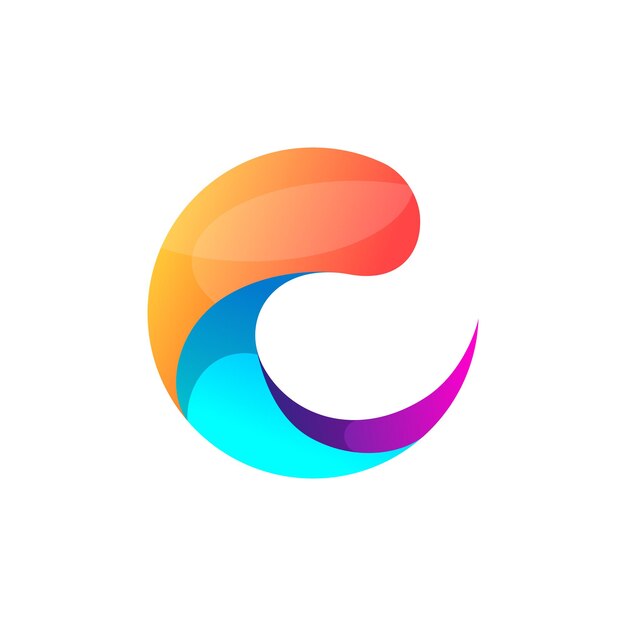 Thiết Kế Logo Chữ C Đầy Màu Sắc