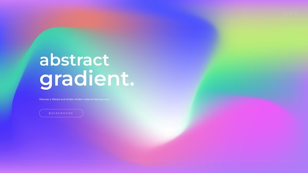 Thiết kế nền gradient đầy màu sắc trừu tượng
