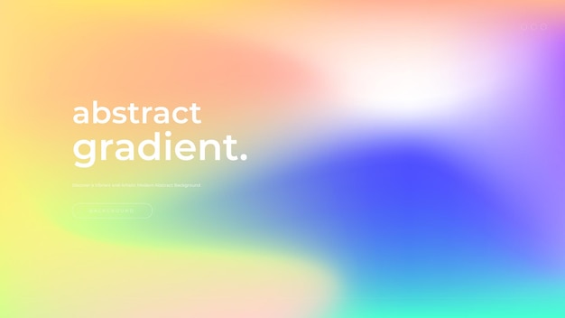 Thiết kế nền gradient đầy màu sắc trừu tượng