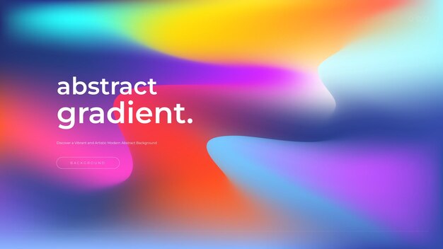 Thiết kế nền gradient đầy màu sắc trừu tượng