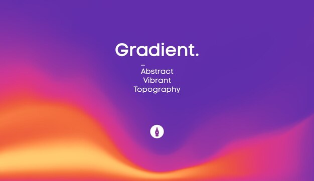 Thiết kế nền gradient động. Hình nền trừu tượng chất lỏng tương lai đầy màu sắc. EPS 10