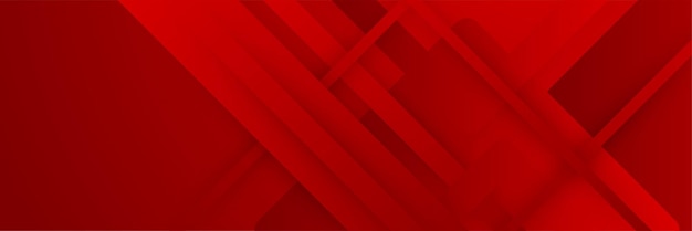 Thiết kế sáng tạo nền banner web trừu tượng màu đỏ hiện đại